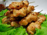 Шашлык куриный на шпажках в/к